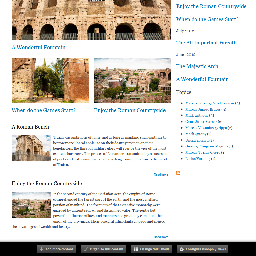 Enhanced Toolbar